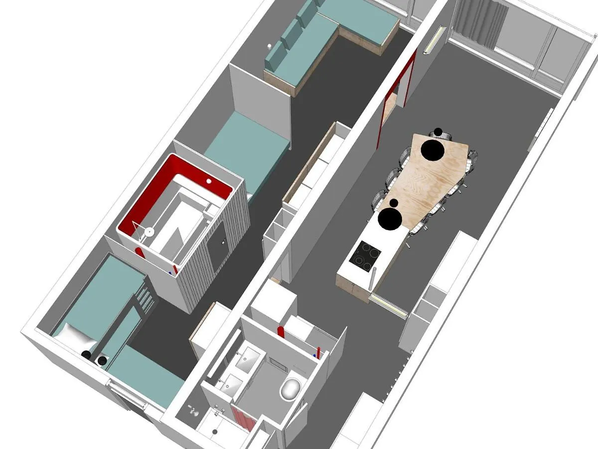 Apartment Appartement Renove 3 Pieces Cabine, Ski Aux Pieds, Balcon, Charvet, Arc 1800 - Fr-1-346-323 Les Arcs  France